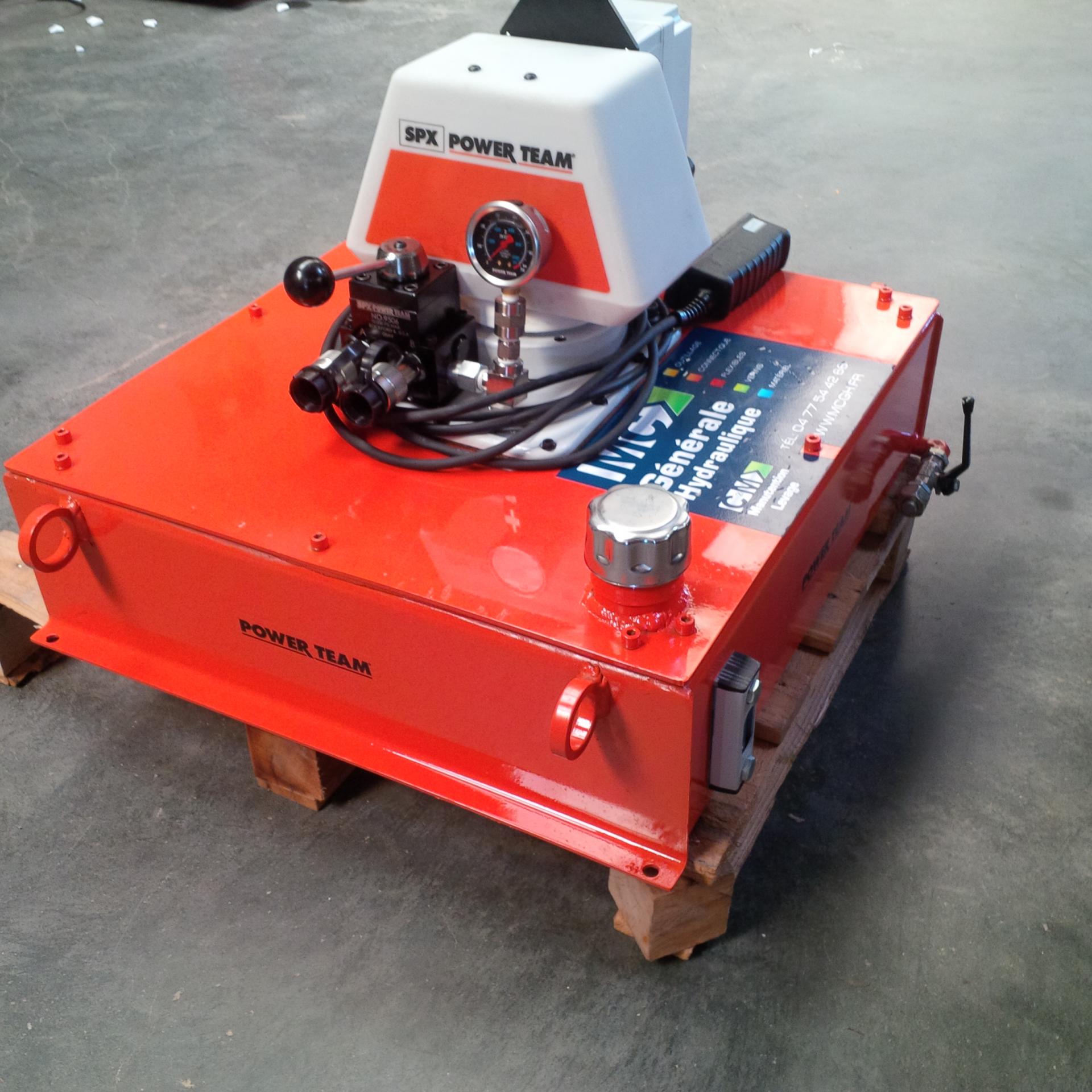 Centrale hydraulique 700 bar 60litres